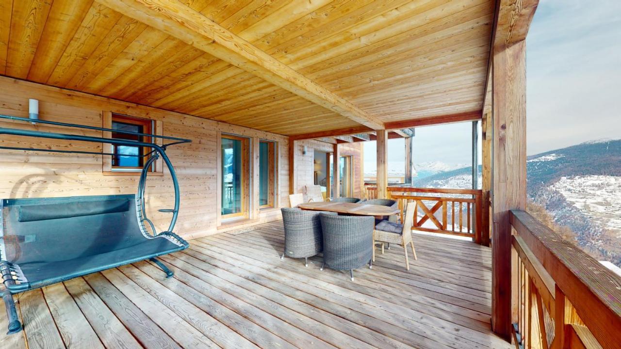 Etoiles des Neiges LUXE&JACUZZI chalet 12 pers by Alpvision Résidences Hérémence Exterior foto
